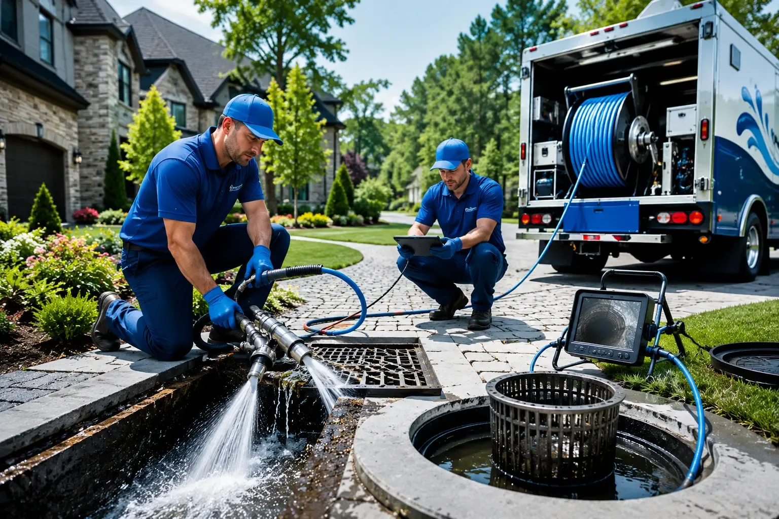 Local outdoor drain cleaning professionals in Delia, KS